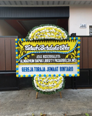 Papan Bunga Duka di Jogorogo