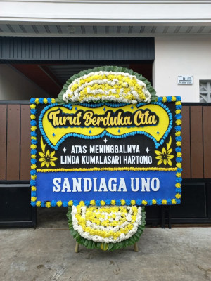 Papan Bunga Duka di Jogorogo